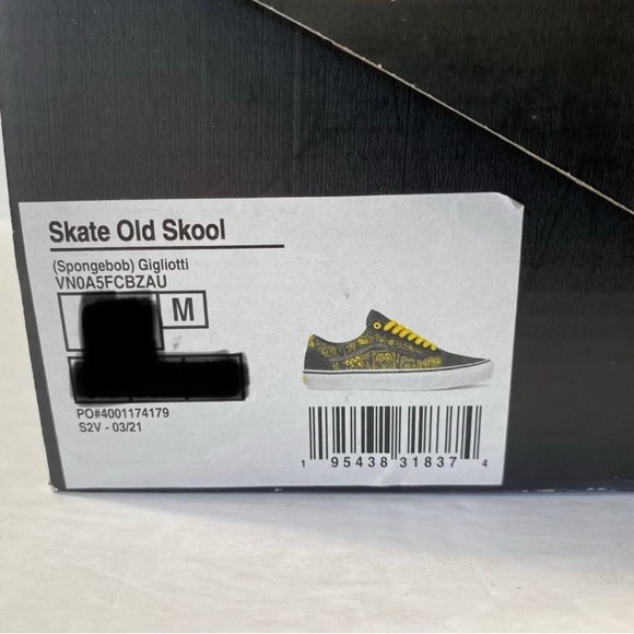Vans x SpongeBob Old Skool Pro Mike Gigliotti Sneakers - Picture 8 of 9